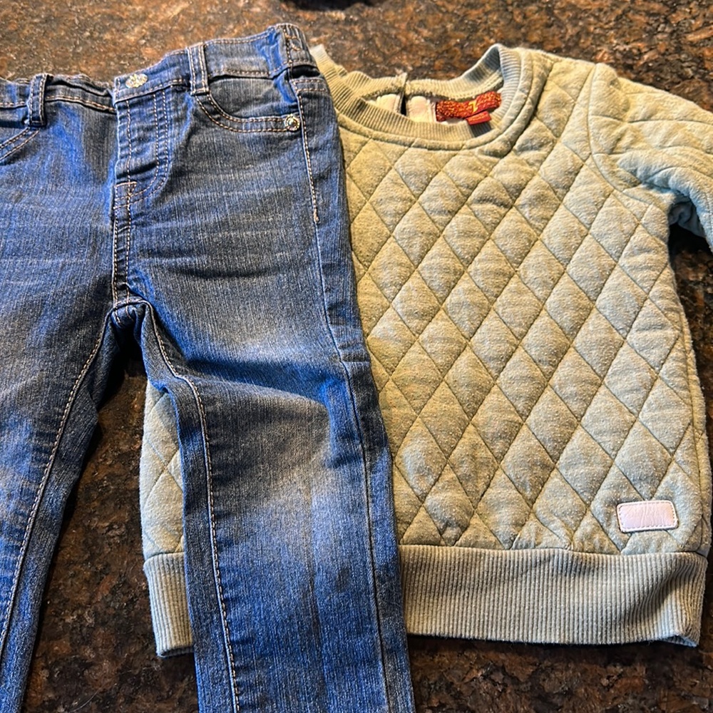 7 For All Mankind - Sweater & Jeans 18-24M